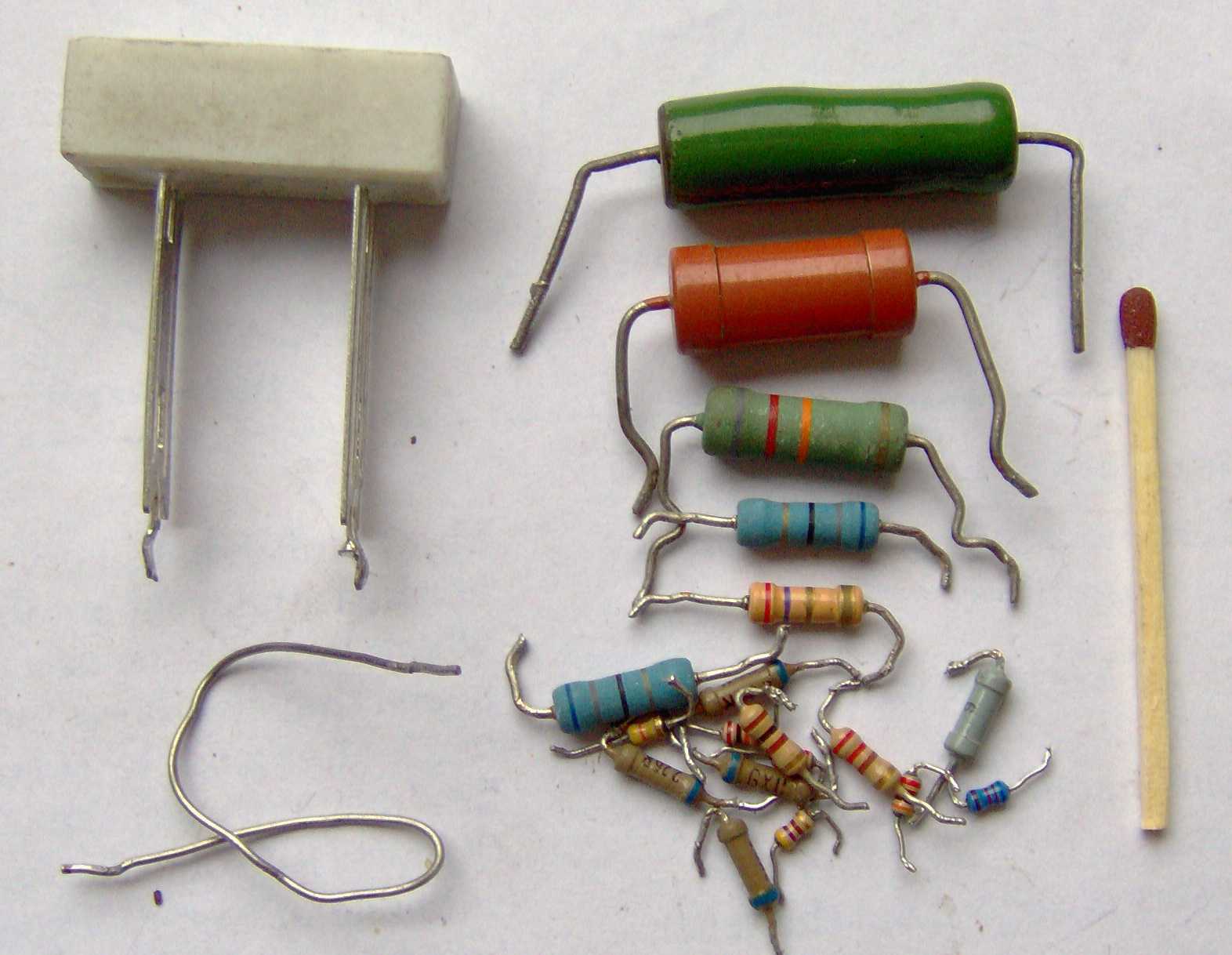 Resistor types
